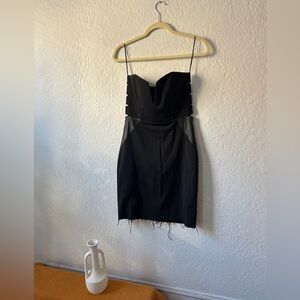 Perfect sexy little black dress by Mason, size 4